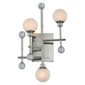 Kalco Mercer 3 Light Wall Sconce 508620PN